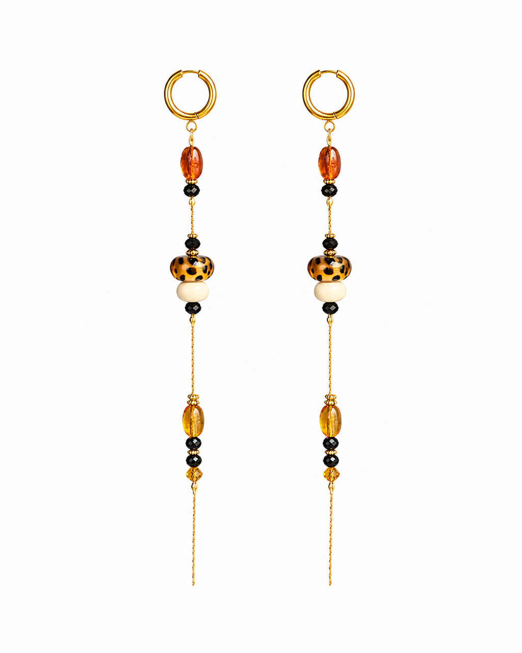 Pendientes Leopardo