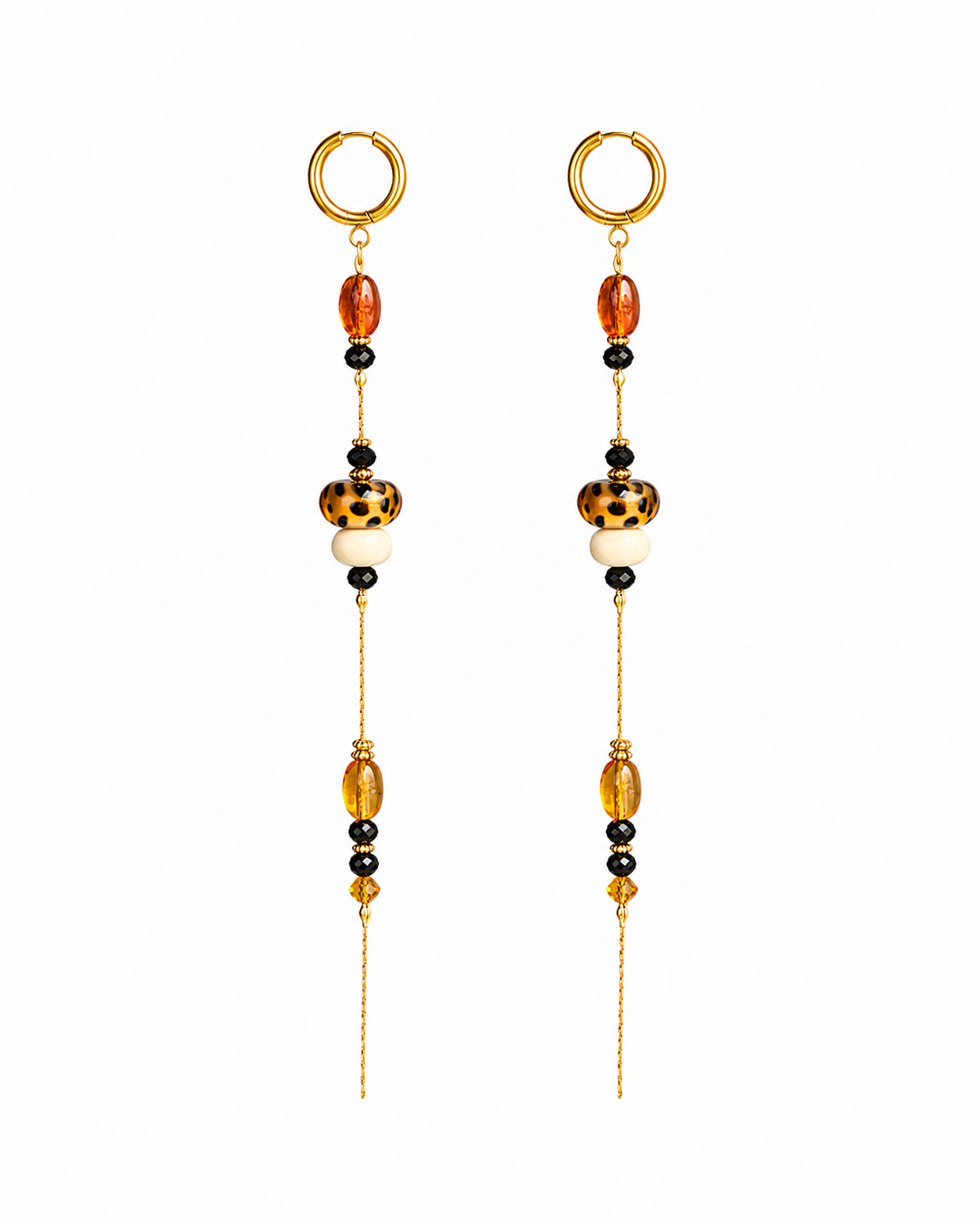 Pendientes Leopardo