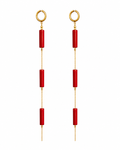 Pendientes Ibiza Rojos