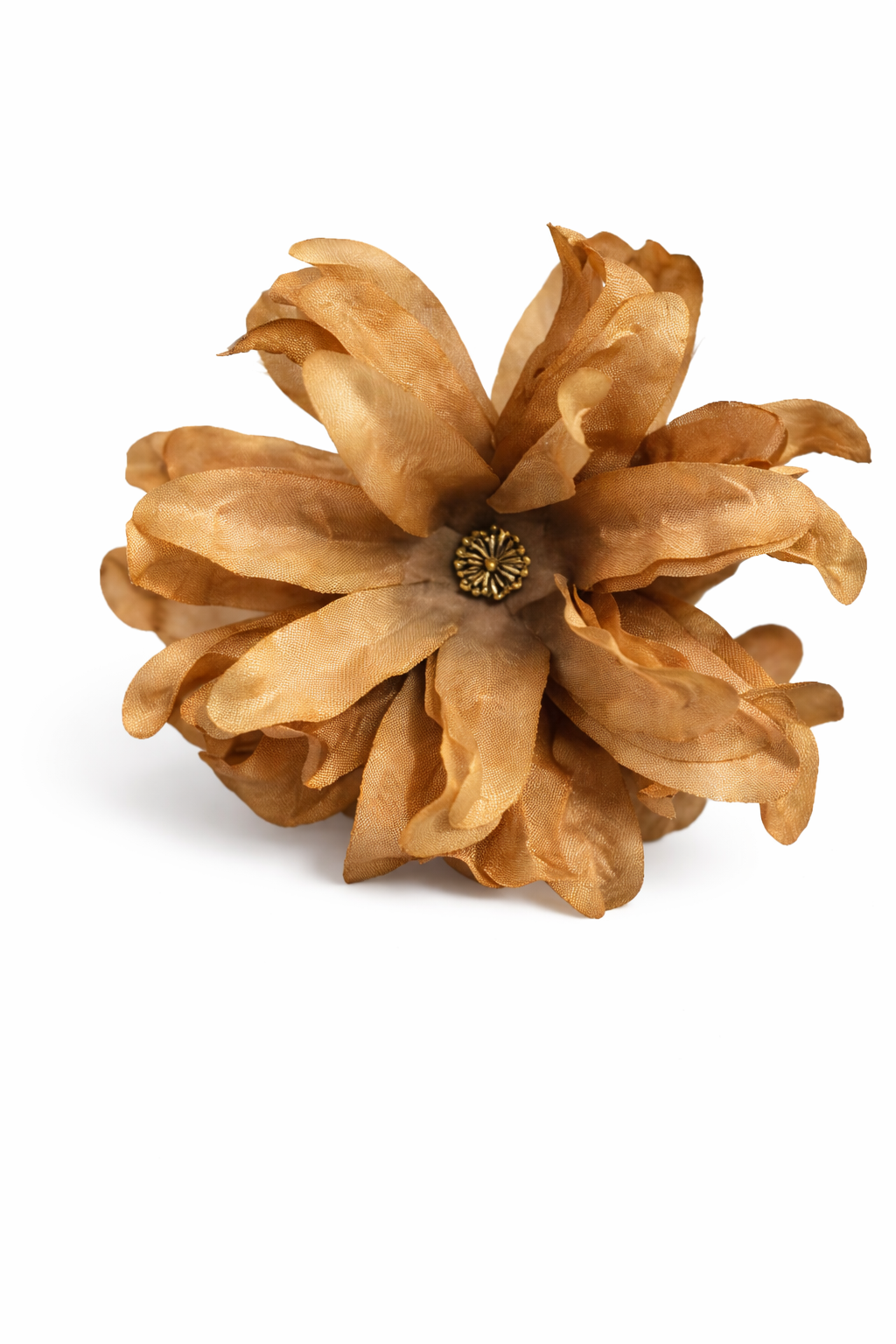 Flor de dália multiusos (para o cabelo ou pregadeira) em várias cores.