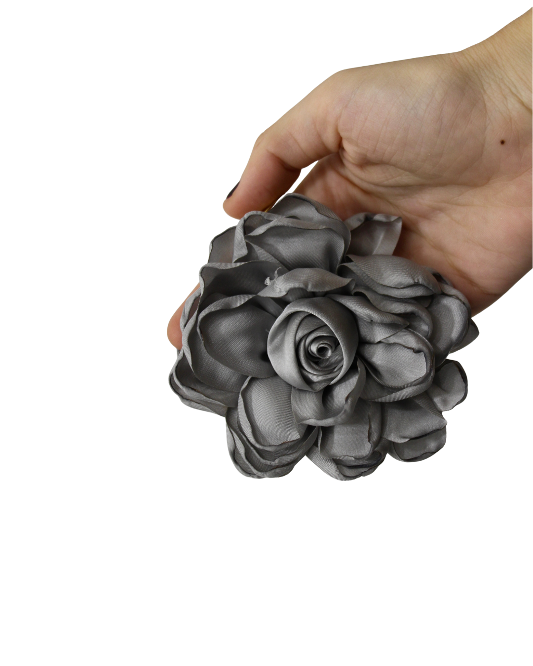 Flor de camélia multiposicional (para o cabelo)