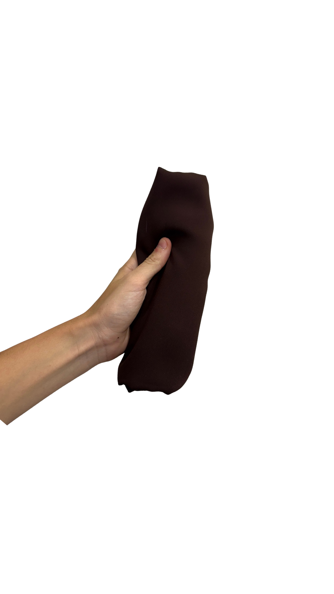 Chal de crepe - Marrón Chocolate