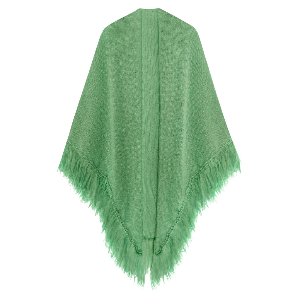 Chal de mohair 100% - Verde Pino
