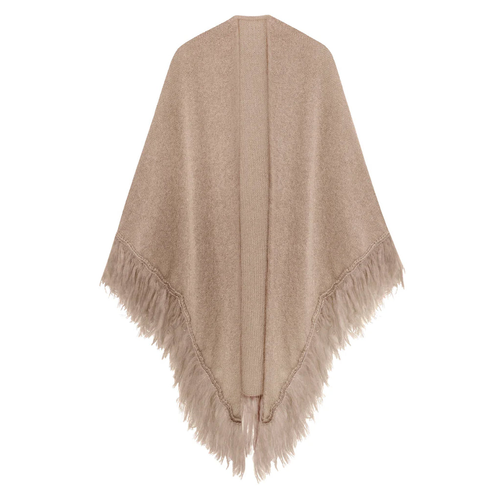 Chal de mohair 100% - Beige