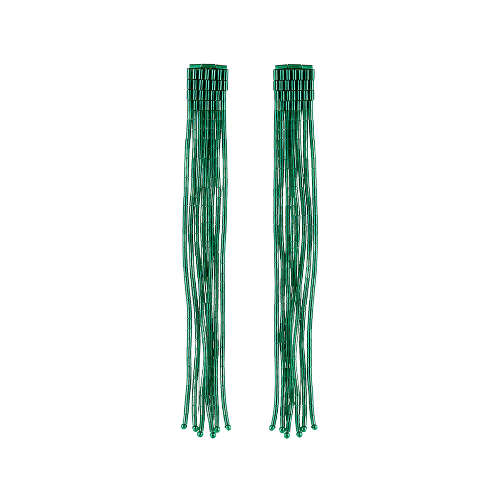 Pendientes Cascada Verde