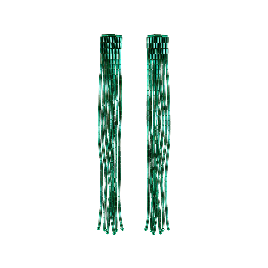 Pendientes Cascada Verde