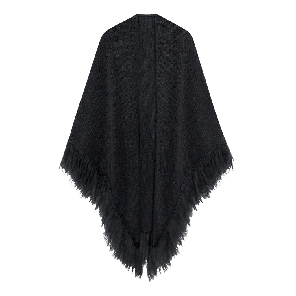 Chal de mohair 100% - Negro