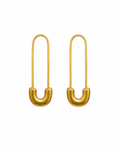 Pendientes Imperdible gold