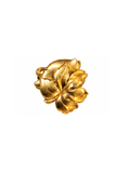Broche vintage em folha de ouro
