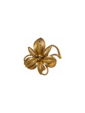 Broche vintage em folha de ouro
