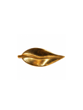 Broche vintage em folha de ouro