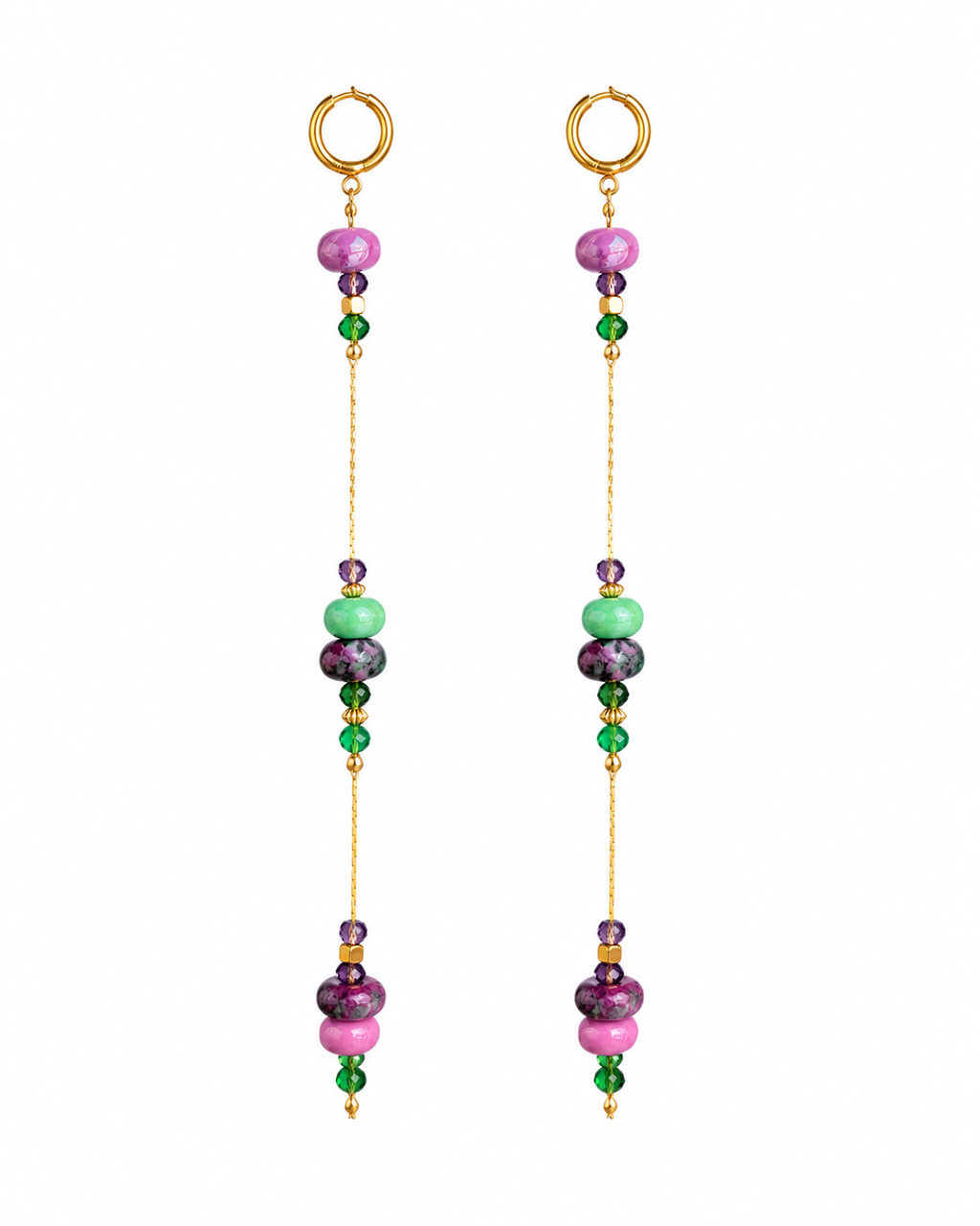 Pendientes Mora y Menta
