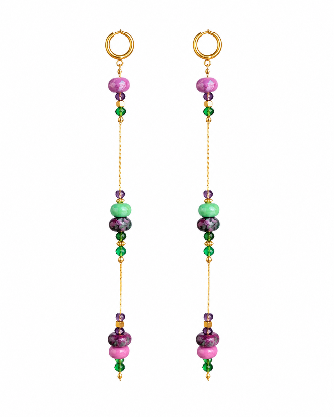 Pendientes Mora y Menta