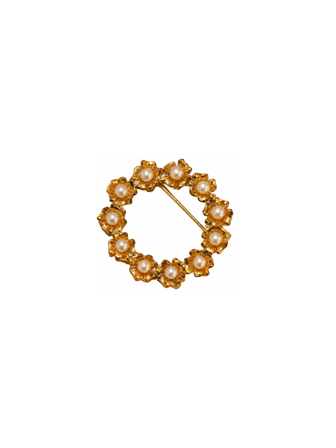 Broche vintage Corona
