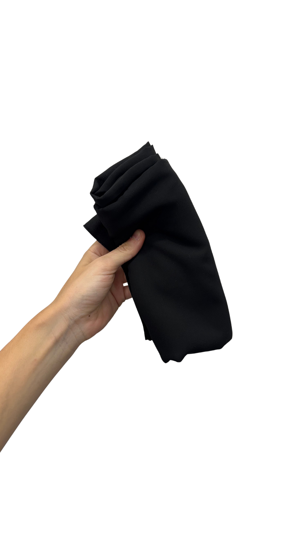 Chal de crepe - Negro