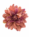 Flor de dália multiusos (para o cabelo ou pregadeira) em várias cores.