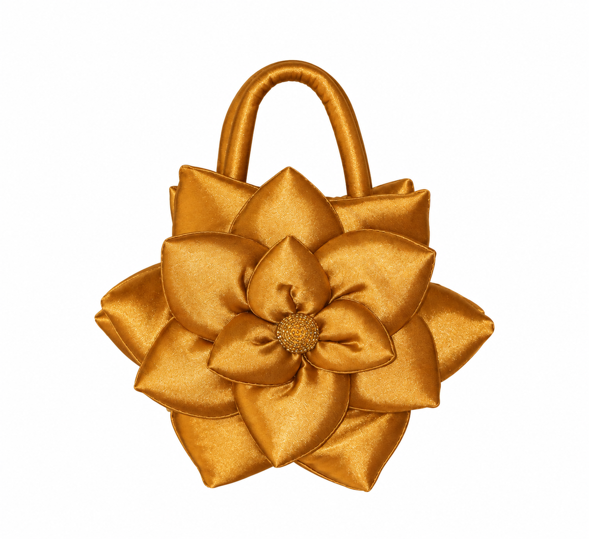 Bolso vintage con forma de flor