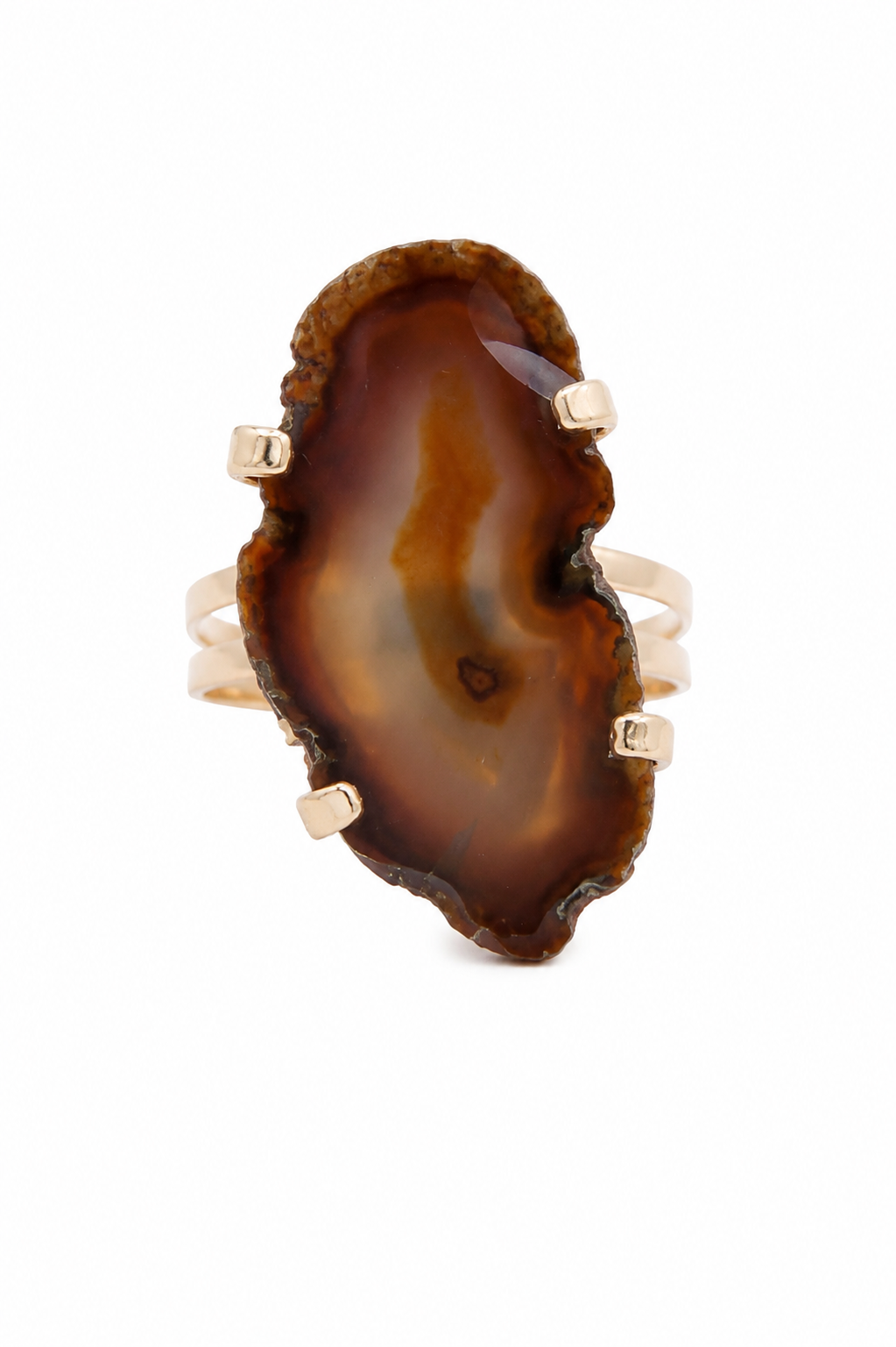 Anillo Ágata - Marrón 02