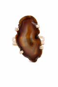 Anillo Ágata - Marrón 02