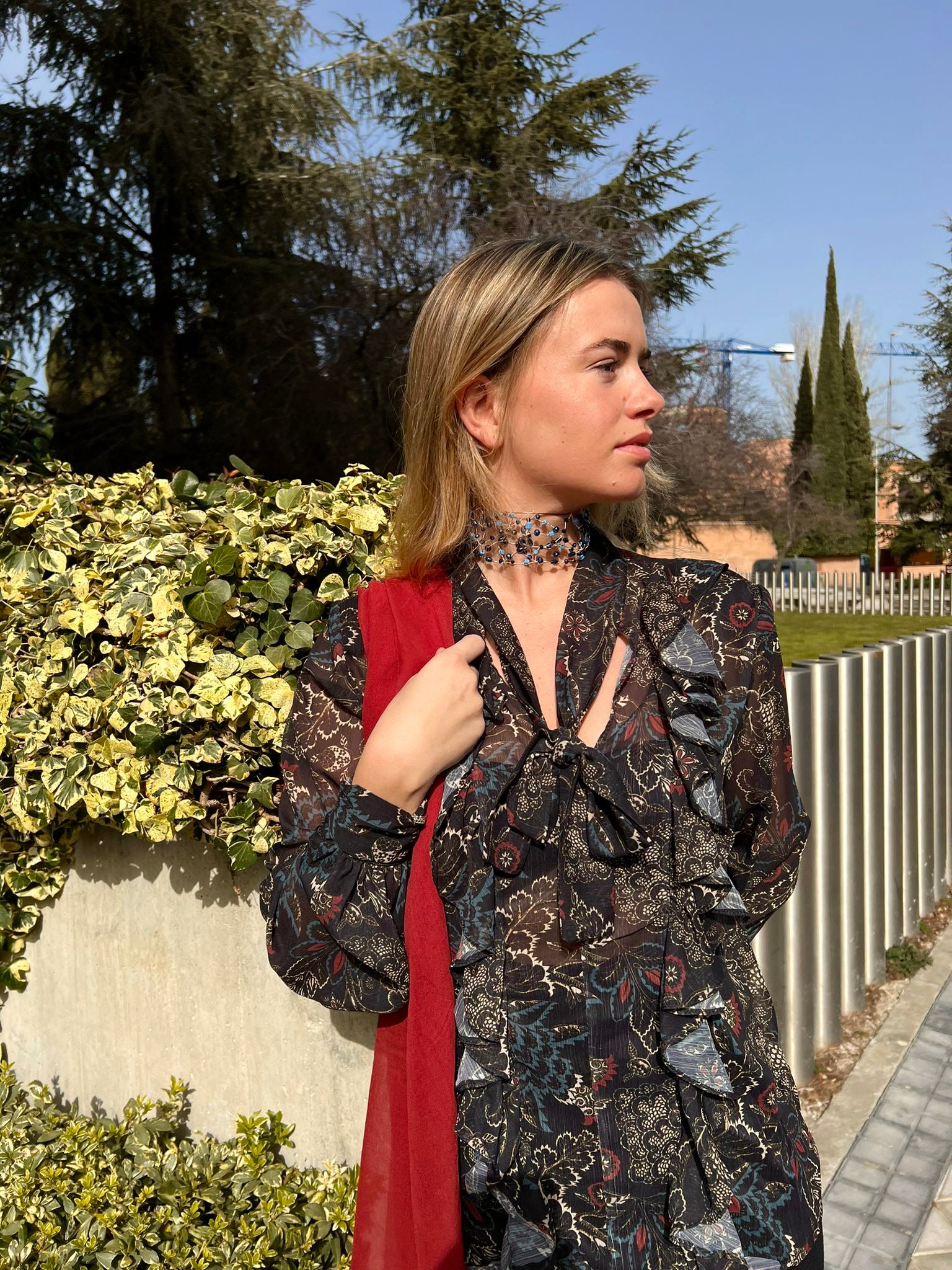 Gargantilha Meribel Azul