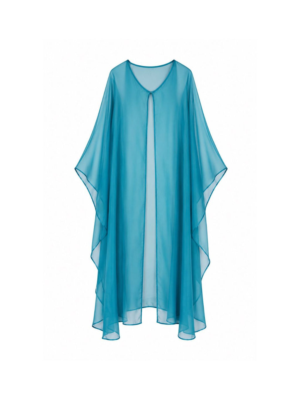 Capa de gasa azul