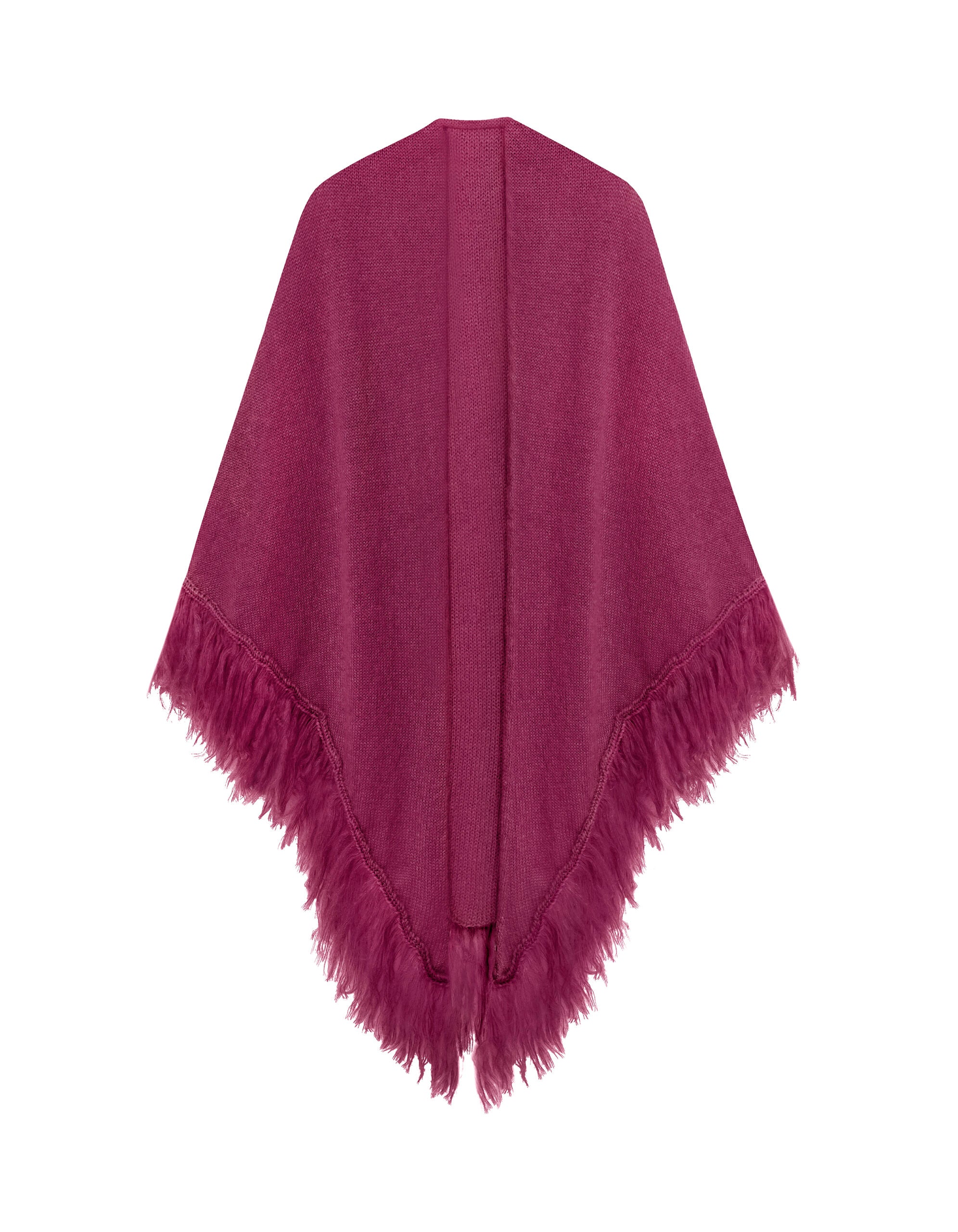 Chal de mohair 100% - Rosa Ciclamen