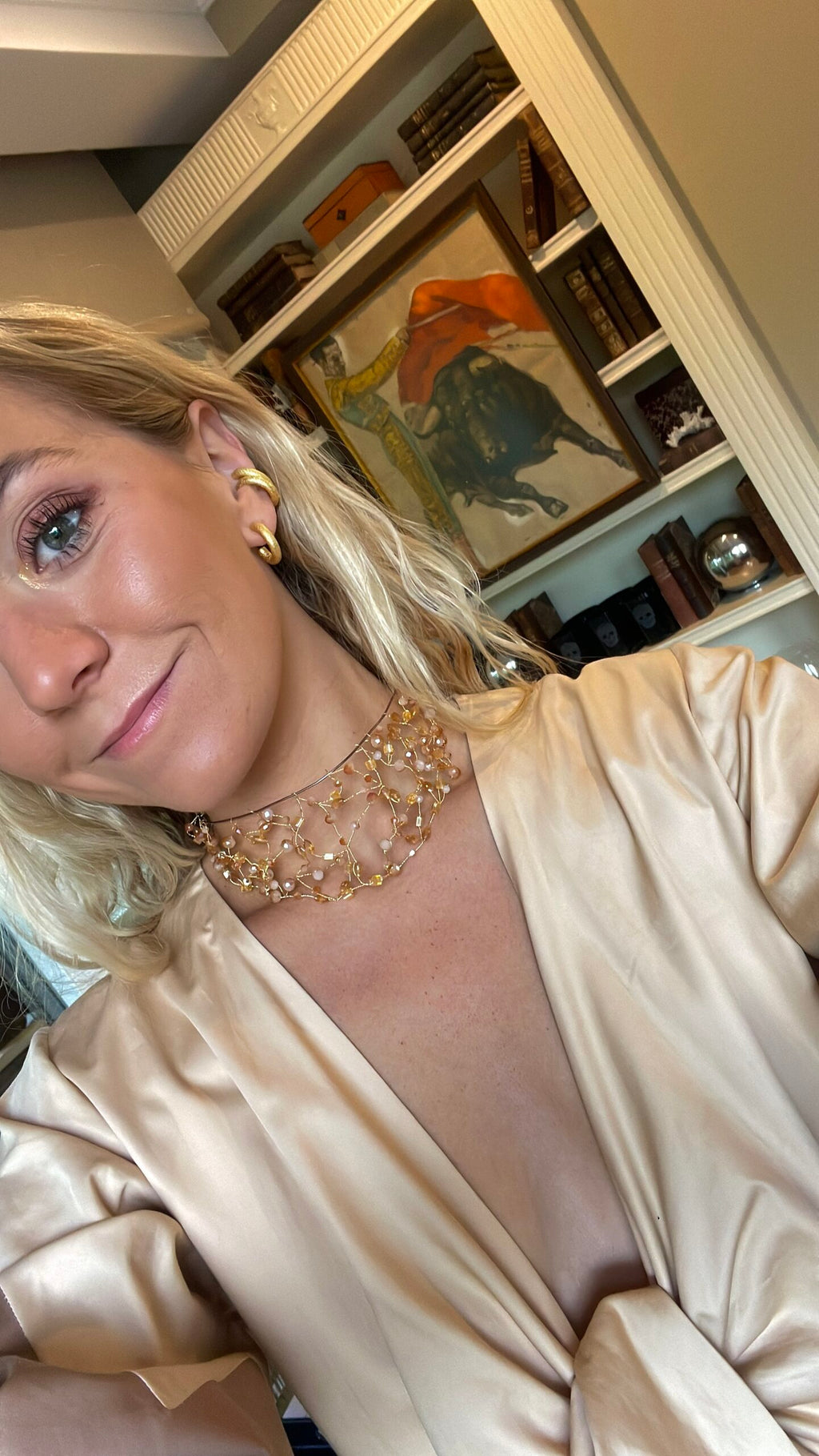 Gargantilha Meribel Champagne