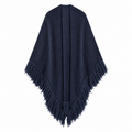 Chal de mohair 100% - Azul Marino