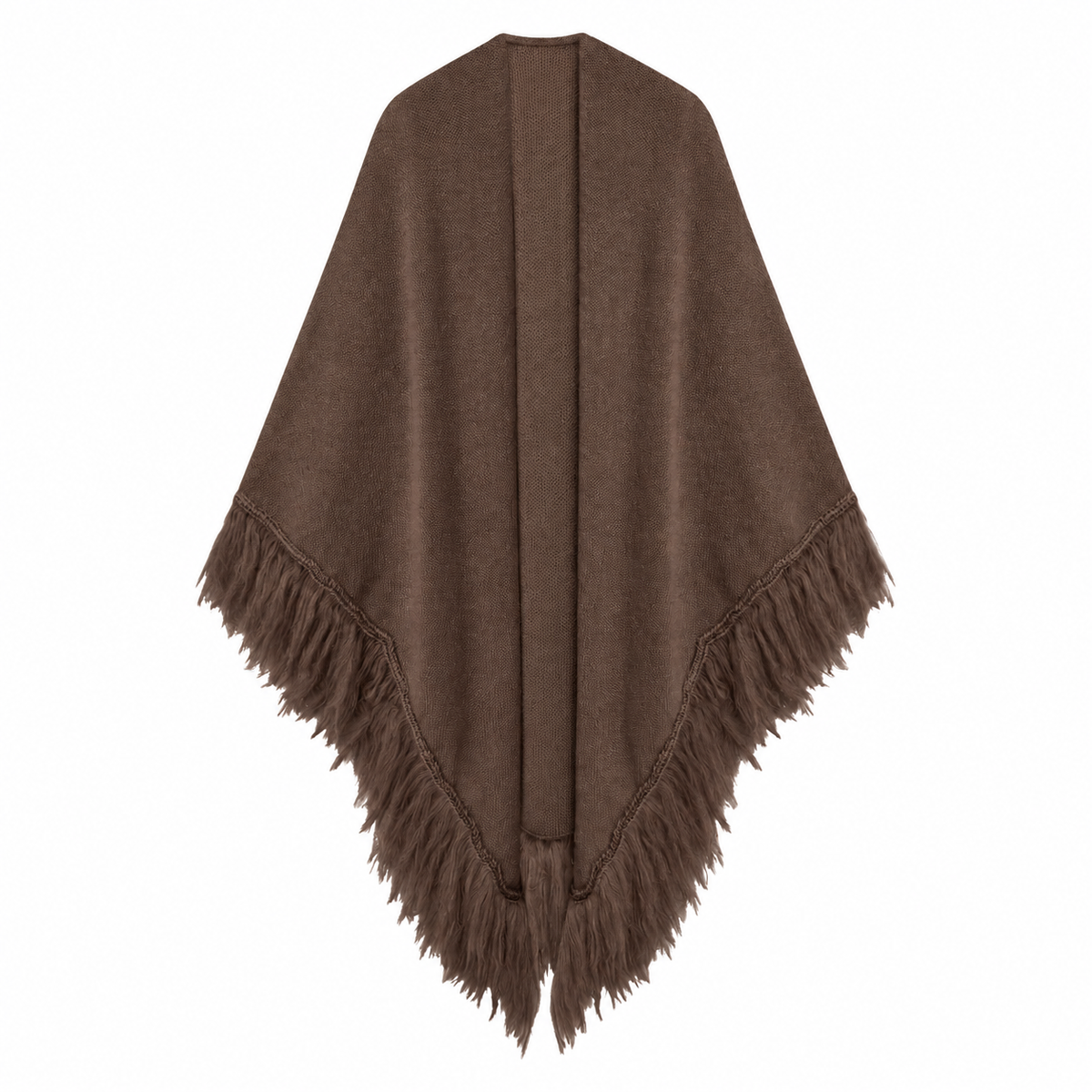 Xaile 100% Mohair - Castanho Chocolate