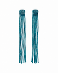 Pendientes Cascada Azul Claro