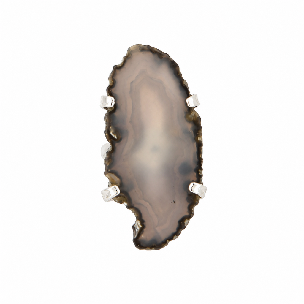 Anillo Ágata - Humo 01