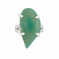 Anillo Ágata - Verde Agua 02