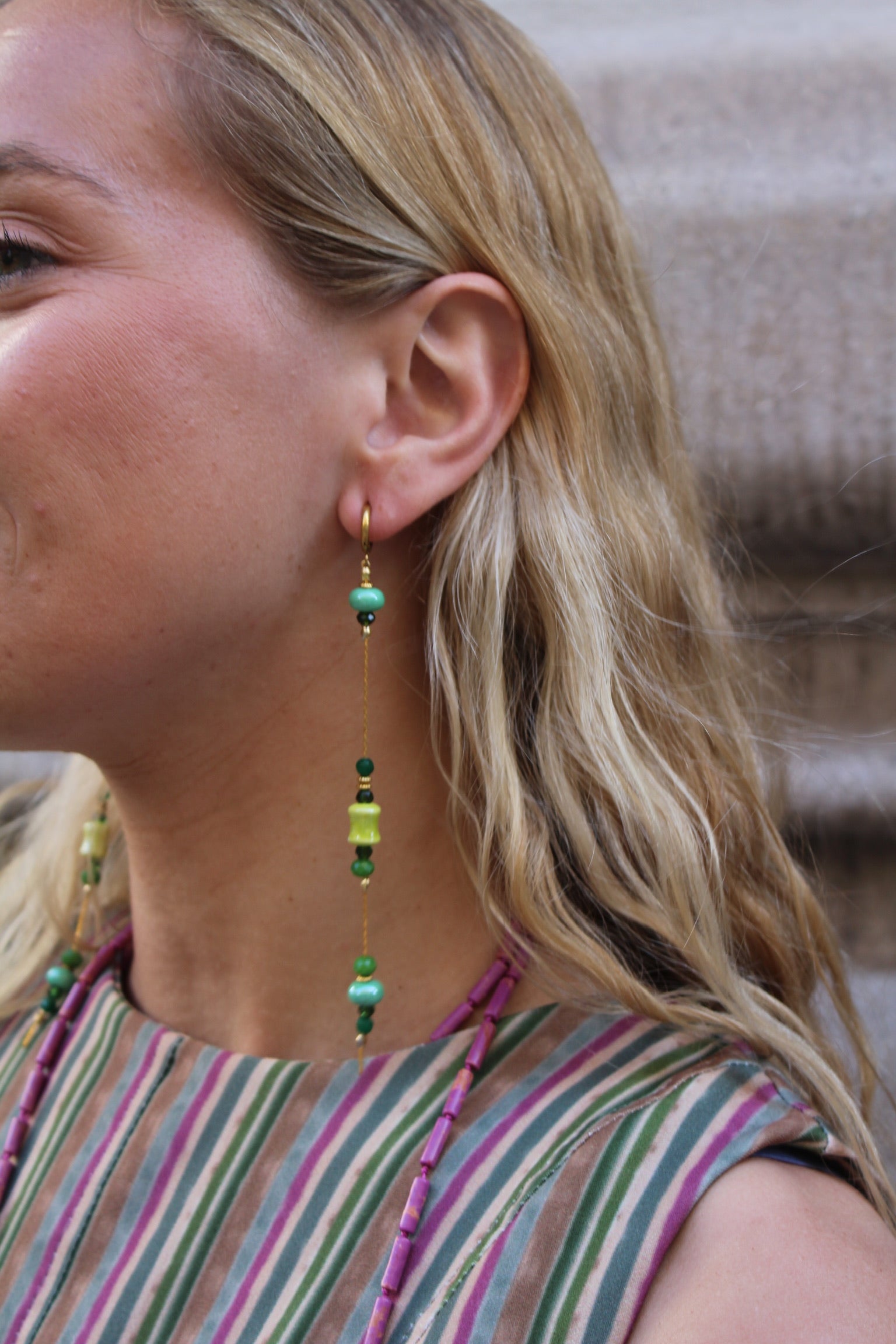 Pendientes Hierbabuena