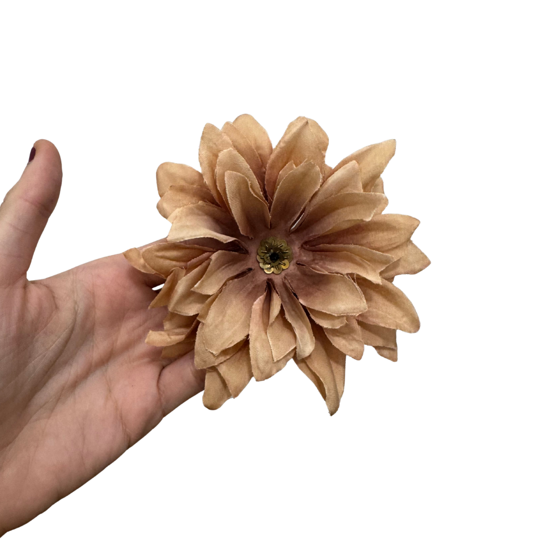 Flor de magnólia pêssego (pequena e grande)