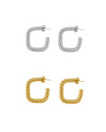 Aros Rizados (gold y silver)