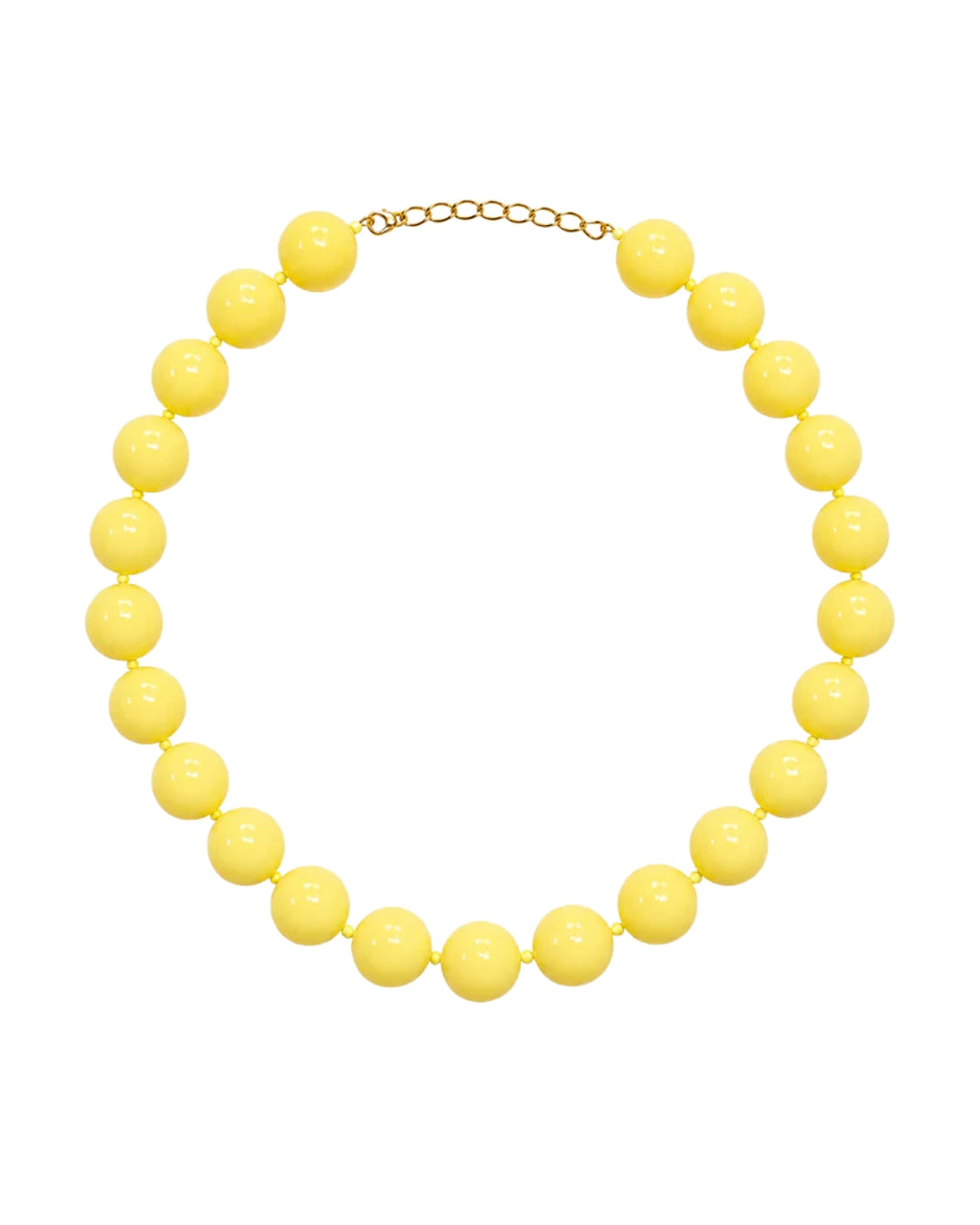 Collar de Bolas - Amarillo