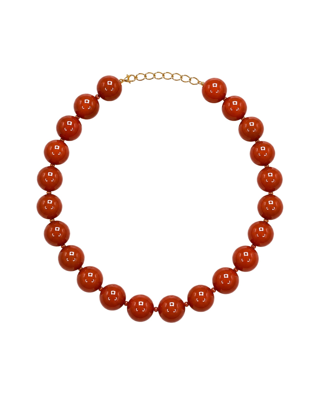 Collar de Bolas - Terracota