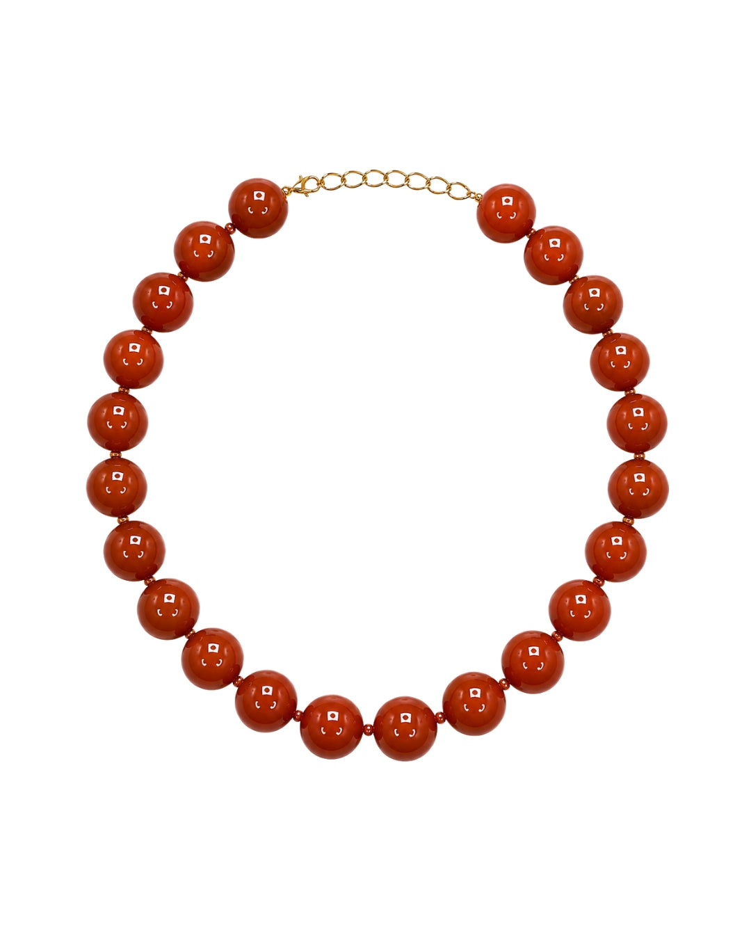 Collar de Bolas - Terracota
