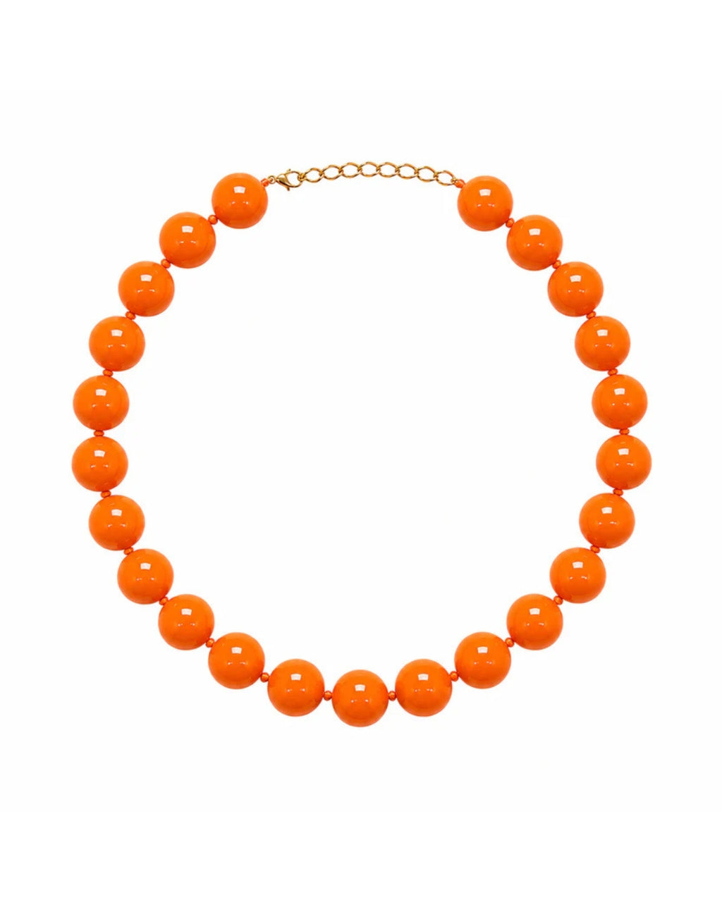 Collar de Bolas - Naranja