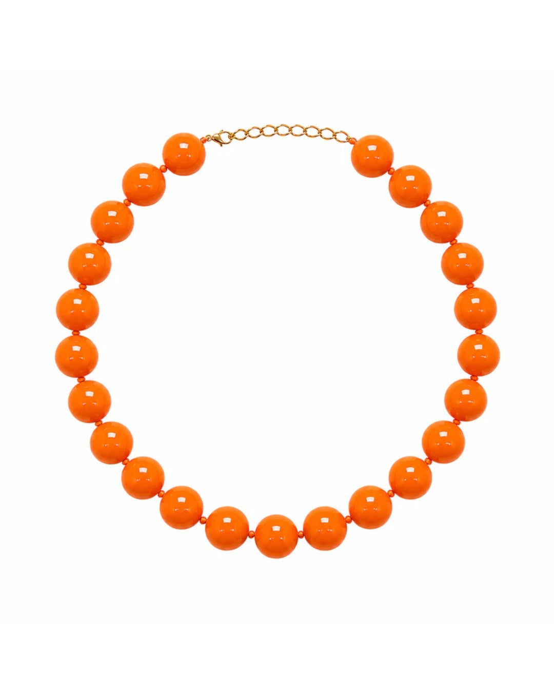 Collar de Bolas - Naranja