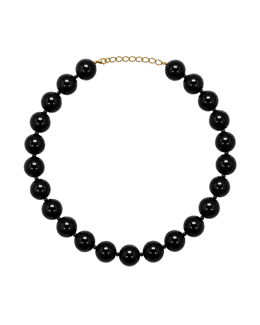 Collar de Bolas - Negro