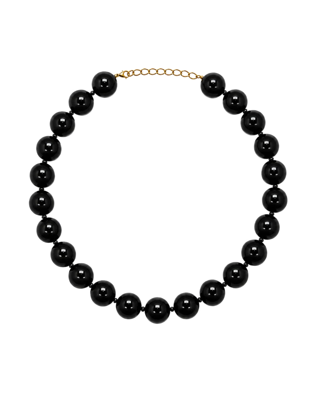 Collar de Bolas - Negro