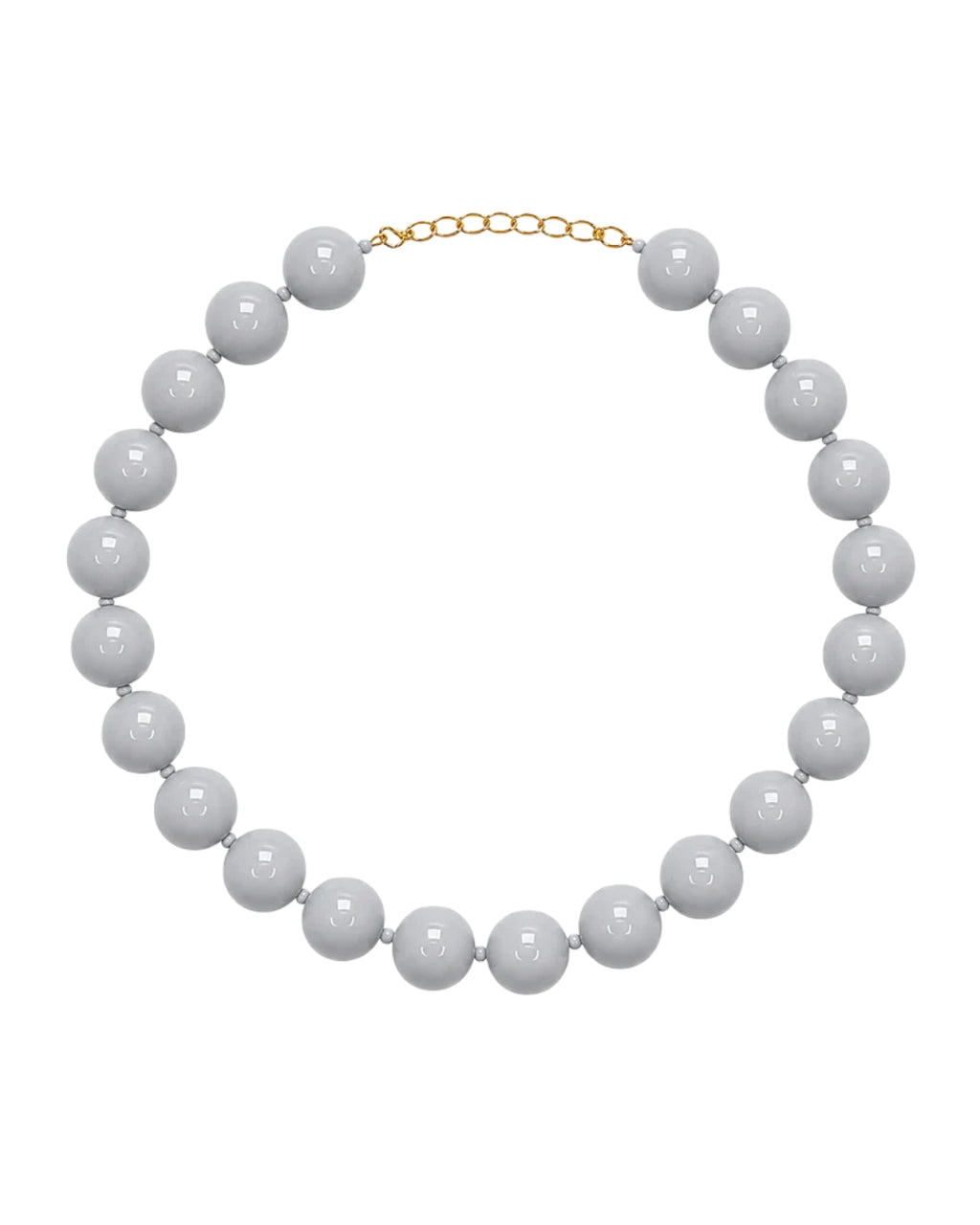 Collar de Bolas - Gris