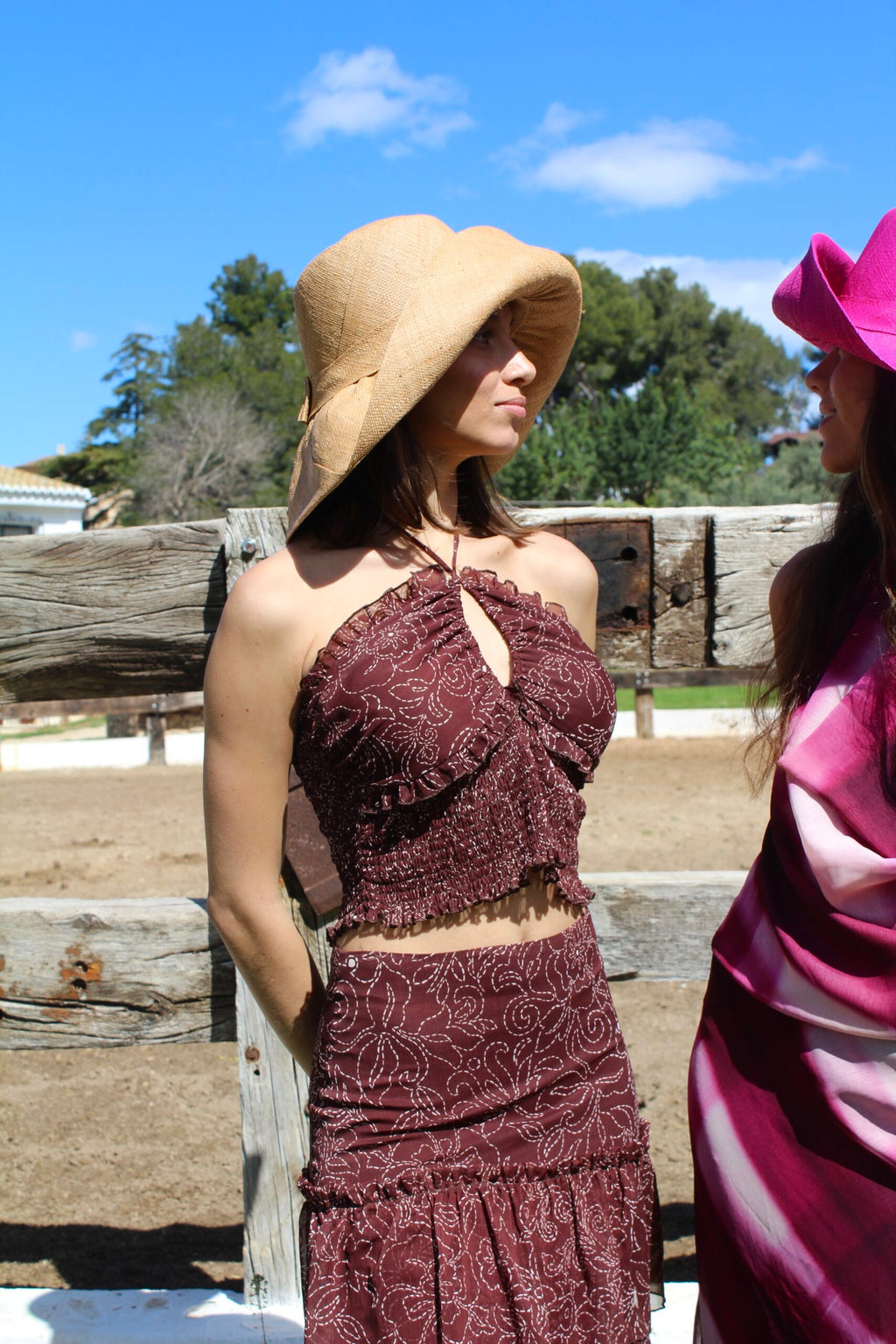 Chapéu Riviera Natural (dois tamanhos de aba)