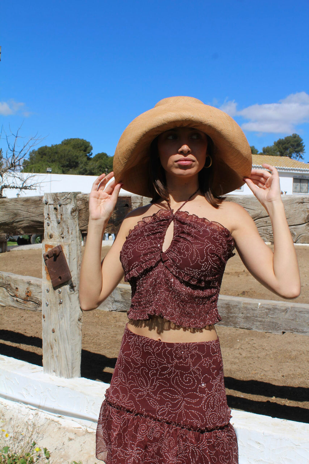 Chapéu Riviera Natural (dois tamanhos de aba)