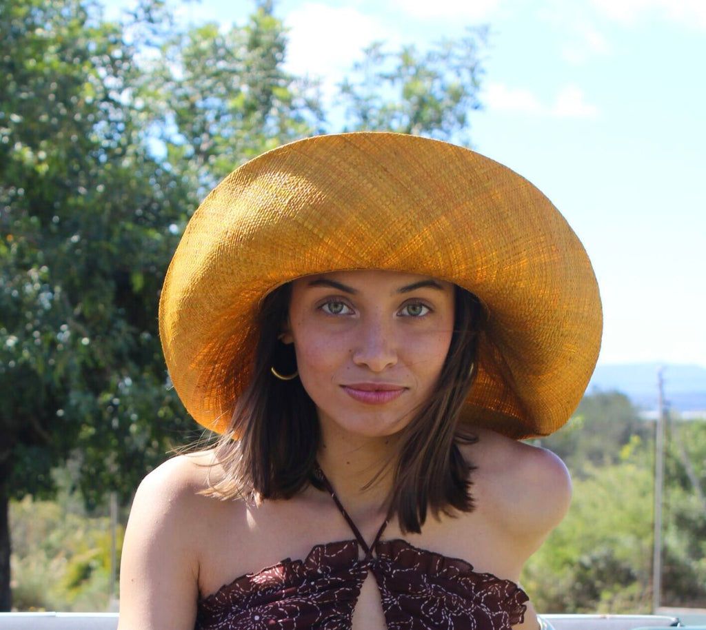 Sombrero Riviera Amarillo Mostaza