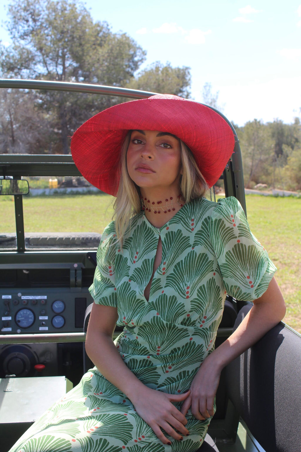 Sombrero Riviera Rojo