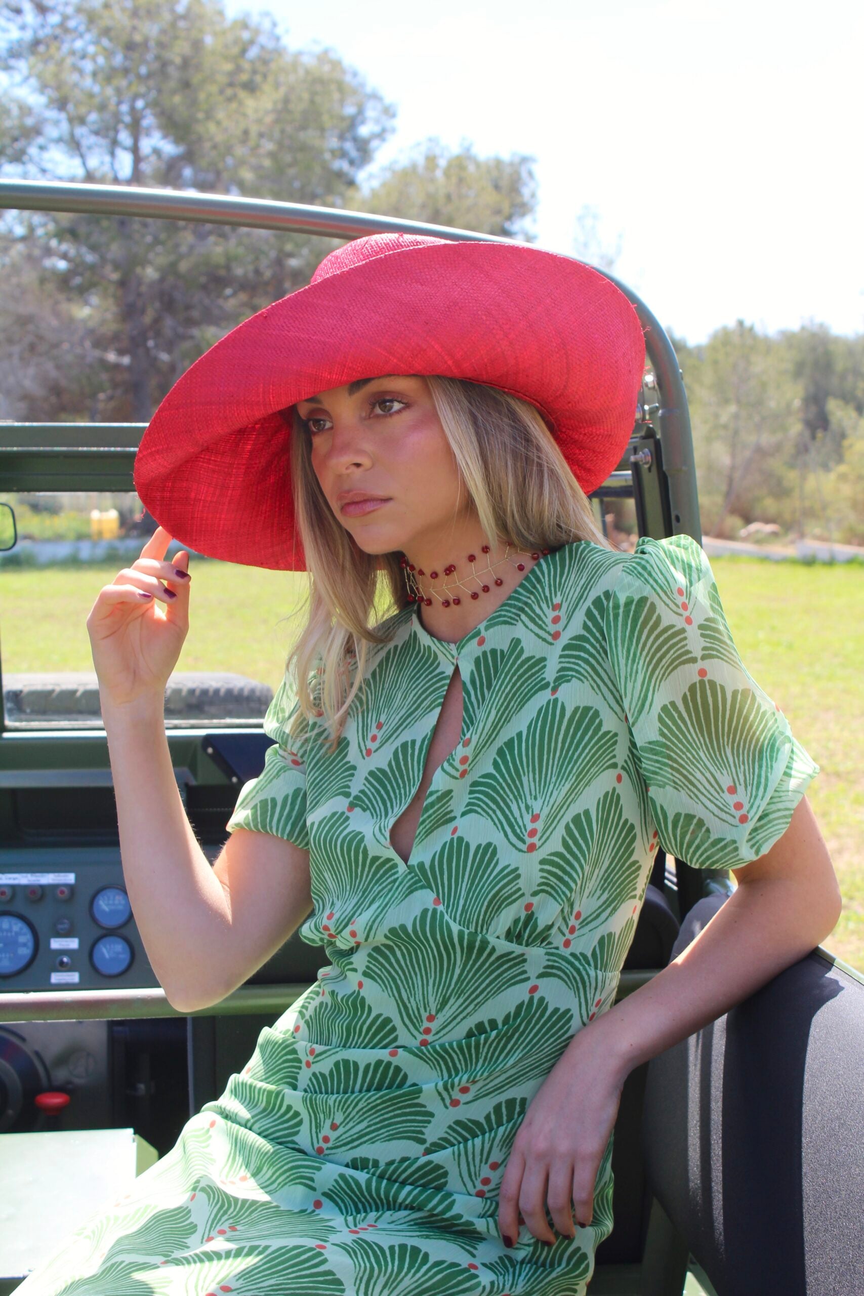 Chapéu Riviera Vermelho