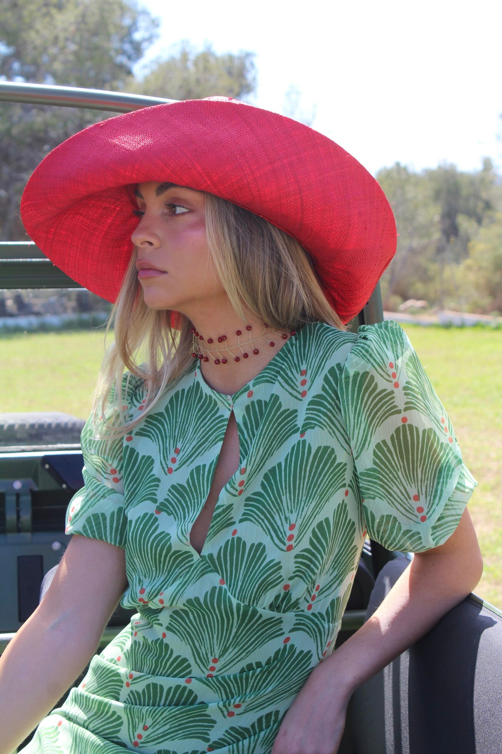 Sombrero Riviera Rojo