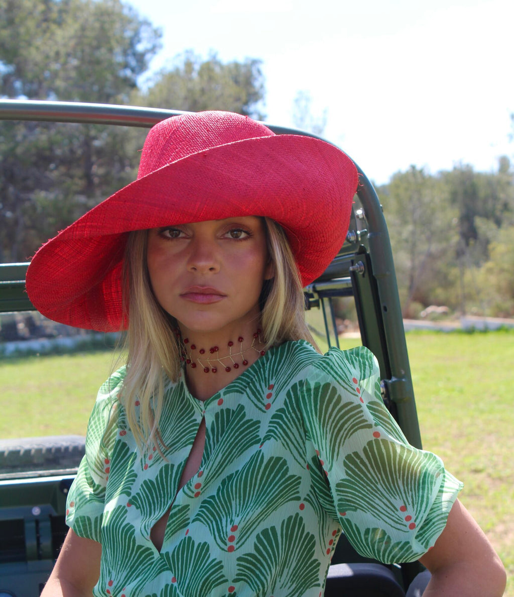 Sombrero Riviera Rojo